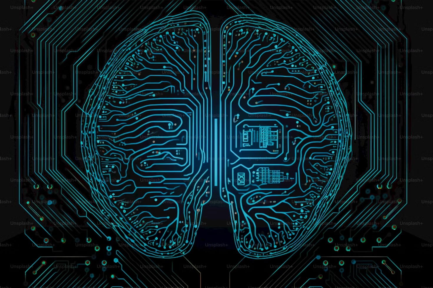 image of AI brain